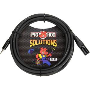 Pig Hog PX-M35XM10 TRS to Male XLR Cable 10ft