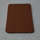 Akkerds Compatible with iPad (A16) 11th Generation Case 11 Inch 2025, for iPad 10th Generation Case 10.9 Inch 2022 with Pencil Holder, Slim Trifold Stand Protective Cover with Soft TPU Back, Brown