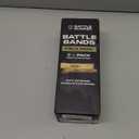 Battle Bunker Premium Resistance Bands - Natural Exercise Bands for Strength Training, Pull-Ups & Recovery - Fitness Band for Home, Gym & Mobility Workouts- Crush Your Goals Anytime- 3-Pack- 10-125lbs (Military)