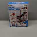 JOYIN Red Arcade Basketball Game Set, Indoor Basketball Hoop for Kids 3 to 12 Years Old, Easy Set Up Sports Toy with 4 Balls, Gifts for Boys and Girls