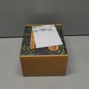 Decorably 100 Pack Foiled and Glittery 6x4in Christmas Cards with Envelopes Bulk and Stickers, 20 Festive Holiday Designs Seasons Greetings for Friends & Loved Ones, Printed Message - Gifting, Mailing