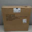 Amazon Basics 3 Speed Box Fan, Indoor Electric Fan for Home Cooling, 5 Blades, Lightweight Design, 67 Watts, 20-Inch, Black, 6.8"D x 20.86"W x 21.33"H