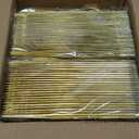 300 Gold Disposable Plastic Flatware Set - 100 Forks, 100 Spoons, 100 Knives - Heavy Duty Silverware for Party Bulk