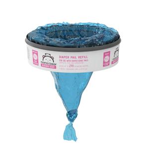 Amazon Brand - Mama Bear Blossoms Scented Diaper Pail Refills for Diaper Genie Pails,  (1 Pack) 