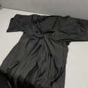 Women's Knotted Top, Black, Large