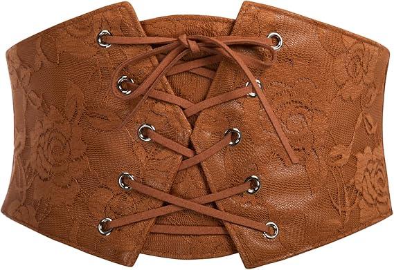 GRACE KARIN Women's Elastic Stretch Corset Waist Cincher Belt