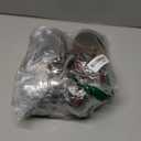 Mishansha Boy's Girl's Hiking Shoes Low Top Sneakers Outdoor Trekking Walking Climbing Running Shoes (4.5 Big Kid, Green)