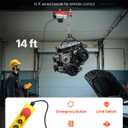 VEVOR Electric Hoist 1760lbs with 14ft Wired Remote Control, Electric Hoist 110 Volt with 40ft Single Cable Lifting Height Motor, for Garage Warehouse Factory