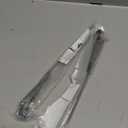 12" and 12" Vintage Front Windshield Wipers (Pack of 2), Polished Stainless Steel Bayonet Type Windshield Wiper Blades 1/4-inch (6mm) Bayonet Width Universal for Oldtimers/Boat, Silver