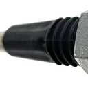 The Stop Shop Universal Rear Braided SS Brake Hose, 19" Long with mouting block