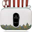 Charmline Smart Cutting Board Set, Chopping Board Self Cleaning Holder with Coded 3pcs Cutting Boards, 4 knives, Scissors and Knife Sharpeners, Smart Appliances gadgets for Kitchen (Mountain)