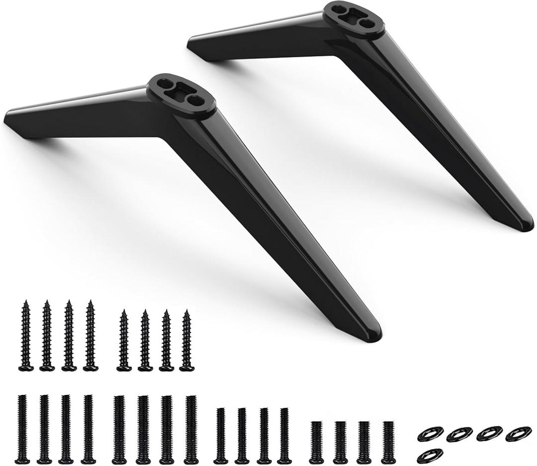 TV Stand Compatible with Samsung 32 inch Class FHD (1080P) Smart LED TVs, TV Stand Legs Only for Samsung TV Stands Base Replacement UN32J5205AF