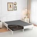 ROIL 7 Inch Queen Box Spring, Heavy Duty Metal Bed Base Mattress Foundation with Fabric Cover, 3500lbs Max Weight Capacity, Easy Assembly, Noise Free, Non-Slip