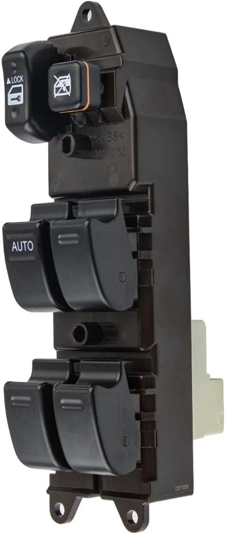 Door Master Window Switch Power Control Button Compatible with 2002-2006 Toyota Camry, 03-08 Corolla/Matrix/Pontiac Vibe, 04-09 Sienna, 05-11 Tacoma, 04-07 Scion xA/xB Replaces OEM 84820-33170-N
