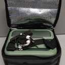 ODSD Cordless Electric Lunch Box for Adults, 16000mAh Rechargeable Self-Heating Lunch Box Food Warmer with Timer & Adjustable Heating, 34oz/1L Container with Insulated Bag for Office, Car, and Outdoor