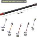 Replacement Wand Tube for Dyson Stick V15 V11 V10 V8 V7 Vacuum Parts, Extension Vacuum Replacement Parts, 28.7 In (Black)
