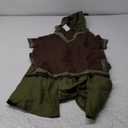 G.C Kids Renaissance Shirt Cloak Costume Belt Boys Medieval Costume Accessories Outfit Knight Hooded Cape Halloween Cosplay (1509-12 Years)