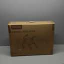 HOMLAND Rollator Walkers for Seniors with Seat, 8" All Terrain Wheels, Durable Aluminum Frame, Lightweight Foldable Walker with Ergonomic Seat, Height Adjustable Rolling Walker (Red)