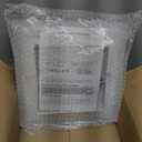 32W Flush Mount Modern LED Ceiling Lights, Gold Small Hallway Ceiling Light, Cool White 6000K Acrylic LED Ceiling Light Fixtures, Close to Ceiling Lights for Bedroom Dining Room Kitchen Bathroom