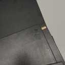 Small Kitchen Pantry Countertop Cabinet, Mini Countertop Cabinet with 2 Sliding Acrylic Doors, 23.6" Small Kitchen Pantry Sideboard, 2 Tier Countertop Storage Cabinet for Dish, Bowl (Black)