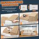 Cat Scratcher Couch Protector - Couch Corner & Armrest Protectors for Cats, Furniture Sofa Protector from Cat Claws Scratch