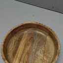 Kimona Fruit Bowls Wood Fruit Bowl or Decorative Bowl for Table Dcor for Kitchen Counter or Farmhouse Christmas Centerpiece (10" X 10" X 2.5")