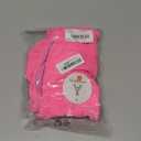 ANRABESS Womens Bikini Sets, High Waist Tummy Control Swimsuits,Ribbed Textured 2 Piece Bathing Suits,Cheeky Beach Swimwear (Medium, Hot Pink)