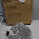 LIANTRAL End Tables Set of 2, 2 Tier Small Side Table, Round Nightstand Sofa Table Coffee Table with Storage Shelves for Living Room, Bedroom, Black