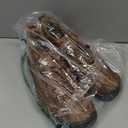 LZDZN Mens Leather Shoes for Men Loafers Casual Dress Driving Men's Boat Black Brown Khaki Blue Green Big Size Male Handmade Fashion (8.5)