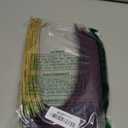 PATIKIL 24in Pampas Grass Decor, 50pcs Artificial Pampas Grass Bulk Fluffy Faux Pampas Grass Small Dried for Home Boho Decor Vase Wedding Wall Ground, Dark Purple