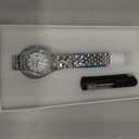 Szaikyri Classic Watch for Women with Solid Stainless Steel Band and Calendar Water Resistant
