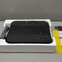 Shake Plate, Vibration Plate Exercise Machine for Lymphatic Drainage, 400 Lbs Capacity Whole Body Vibrating Plate Workout with Fitness Resistance Bands, Max Vibrating Frequency 250/Min for Weight Loss, Black