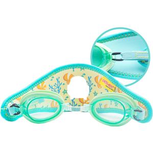 Cheekaaboo Booggles Kids Swim Goggles for Toddlers 2-8 Years | Anti-Fog Lenses & Soft Adjustable Neoprene Strap | Tangle-Free Comfort for Beginner Swimmers & Pool Fun Cheekaaboo Booggles Kids Swim Goggles for Toddlers 2-8 Years | Anti-Fog Lenses & Soft Adjustable Neoprene Strap | Tangle-Free Comfort for Beginner Swimmers & Pool Fun