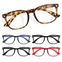 CCVOO Reading Glasses for Women/Men, Eyeglasses, Blue Light Readers for Women/Men, Computer Eye Glasses, Cheaters, +1.25