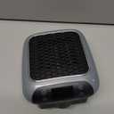 Ontel Handy Heater Turbo Wall Outlet Plug In Heater  Portable Indoor Ceramic Space Heater w/Adjustable Thermostat, 12-Hour Timer, Auto Shut Off, Quiet  Plug In Wall for Office, Bedroom, Camping