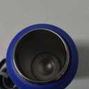 BJPKPK Insulated Water Bottle with Straw Lid, 40oz Large Thermos, BPA Free Leak Proof Stainless Steel Metal Water Bottles, Tumblers, Cups, Flasks for Travel, Sports, Black Blue