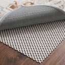 Non-Slip Rug Pad 4x6 Ft – 4'x6' PVC Anti-Slip Carpet Gripper Mat, 4 by 6 Feet Non Slip Pad for Area Rugs, Under Rug Padding for Hardwood Floors, Carpet Gripper Mat for Floors