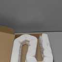 2 Pcs 48 x 110 Inches Temporary Blinds No Tools Cut to Size Fabric Paper Shades Adhesive Privacy Blinds for French Door Sliding Door Window Light Filtering Pleated Shades (White)