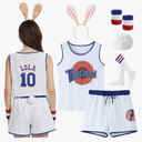 KaKaxi Couples Halloween Cosutme for Women Basketball Jersey Outfit and Accessories, XL