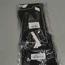 SENSHINE for Dodge Charger Accessories 2015-2022 2023 Non-Slip Anti Dust Cup Holder Insert Center Console Shifter Liner Trim Door Pocket Mats Custom Interior 24PC Set (White Trim,Glow in Dark)