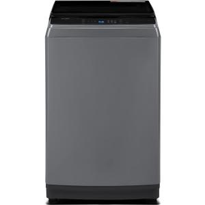 COMFEE Washing Machine 2.4 Cu.ft LED Portable Washing Machine and Washer Lavadora Porttil Compact Laundry, 8 Models, Environmentally Friendly, Child Lock for RV, Dorm, Apartment Magnetic Gray