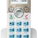 AT&T DL70019 Additional Handset for DL72x19 Series Cordless Phone - Bluetooth Connect to Cell, Smart Call Blocker, 1.8" Backlit Display, Big Buttons, Intercom