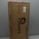 TaoHFE Brown Medicine Cabinets,Bathroom Wall Cabinet with 2 Door Adjustable Shelves,Over The Toilet Storage Cabinet,Espresso Bathroom Cabinet Wall Mounted for Laundry Room Kitchen