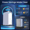 4,500 Sq.Ft Energy Star Most Efficient 2025 Dehumidifier,Vellgoo Max 80 Pint/D Dehumidifier for Basement with Drain Hose, Smart Humidity Control, for Home, Bathroom, Garage