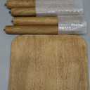 Youeon 12 Inch Square Solid Wooden Step Stool, Non-Slip One Step Stool for Adults, Holds up to 300 Lbs, Portable & Sturdy, Footstool for Bedroom, Bathroom, Kitchen, Easy to Assemble (11.8"D x 11.8"W x 11.4"H)