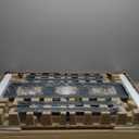 Floor TV Stand for 65-100 Inch TVs,Adjustable Heights TV Mount Stands with Large Wood Shelf and Wheels,Modern Living Room Rolling TV Stand, Up to 220 lbs,VESA 800x600mm,Walnut(VC-Z1188)