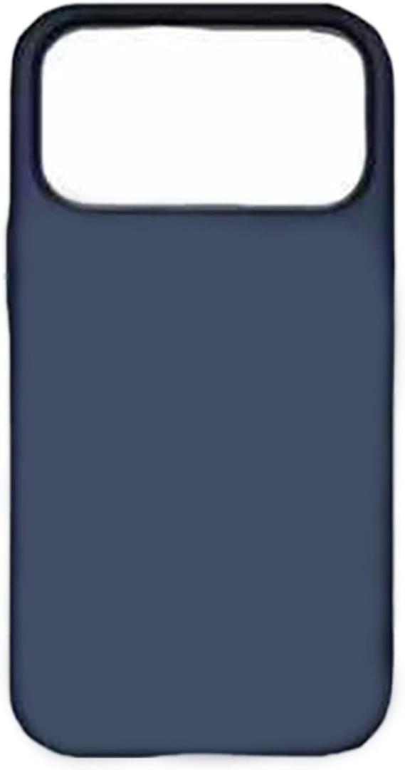 for iPhone 17 Pro/17 Pro Max Magnetic Case,Classic Liquid Silicone Anti-Scratch Mobile Phone Case (Dark Blue,17 pro)