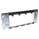 RACO 823 4-Gang Box Device Cover, Raised 3/4 in., 10-11/16 in. Width