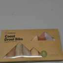 KeaBabies 8-Pack Organic Baby Bibs for Boys, Girls - Super Absorbent Cotton Drool Bibs for Baby Girl & Boy, Teething Toddler, Drooling Newborn, Ultra Soft & Machine Washable (Terracotta)