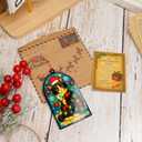 2 x Tuxedo cat Ornament - Tuxedo Cats Gift - Cats Christmas Ornament - cat Lover Gifts for Women - Christmas Ornament 2025 - White Elephant Gifts - Xmas Tree Funny Decoration